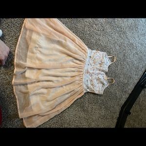 Lace mesh summer dress